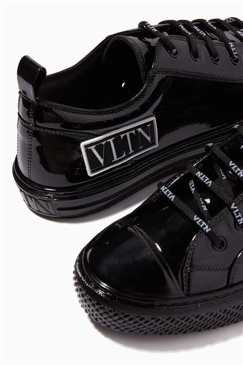 fake valentino shoes black|valentino garavani sneakers black.